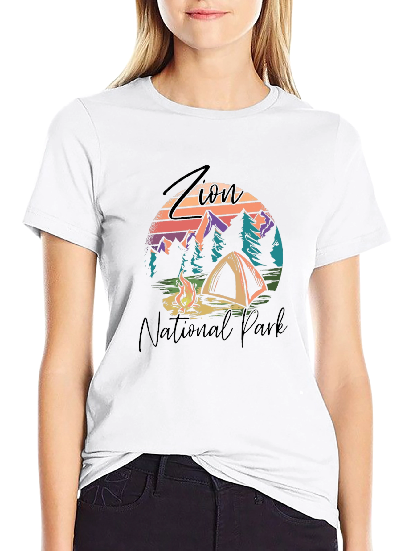 Zion National Park Camping T-Shirt