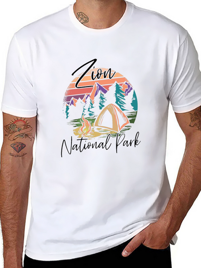 Zion National Park Camping T-Shirt