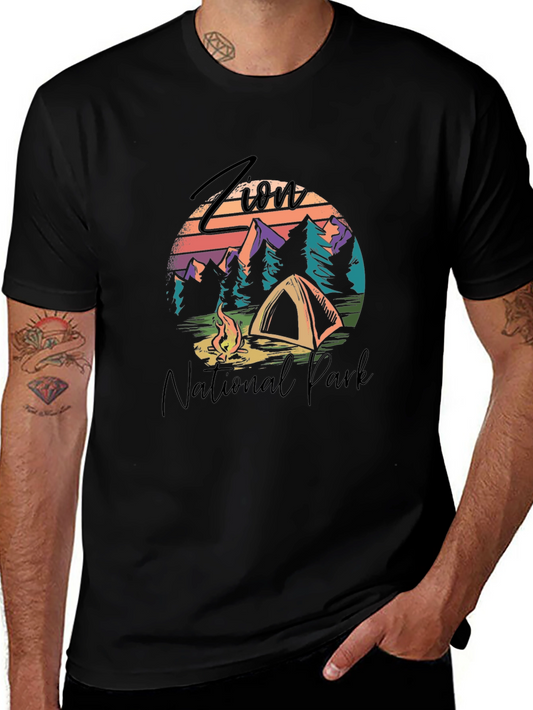 Zion National Park Camping T-Shirt
