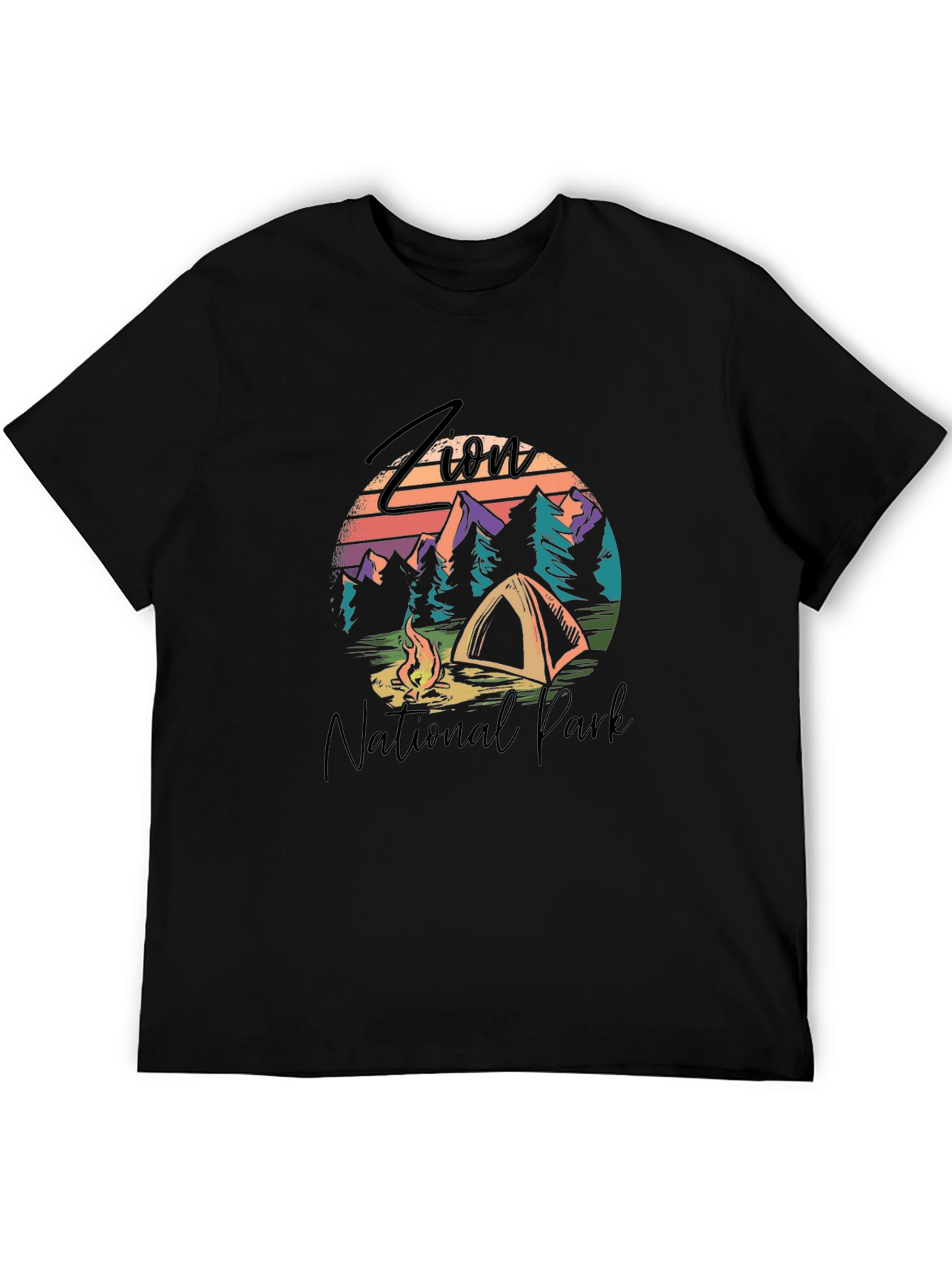 Zion National Park Camping T-Shirt