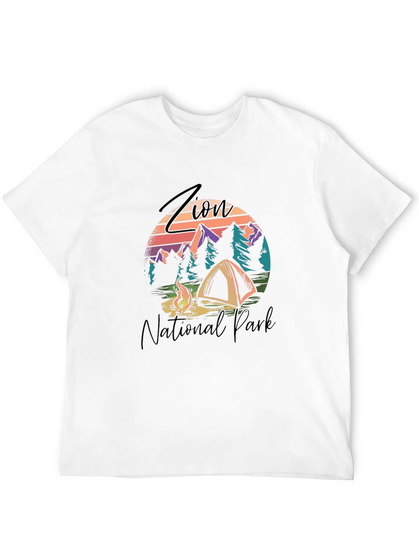 Zion National Park Camping T-Shirt