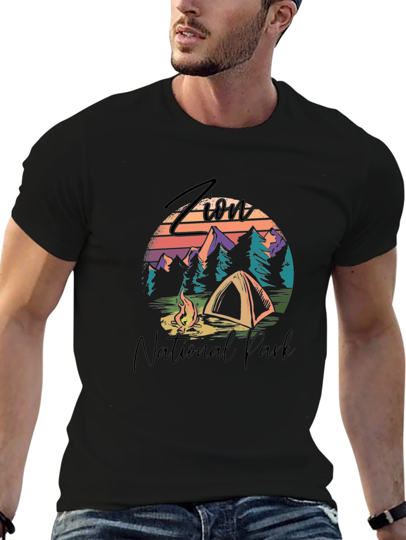 Zion National Park Camping T-Shirt