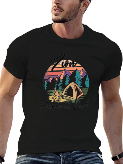 Zion National Park Camping T-Shirt