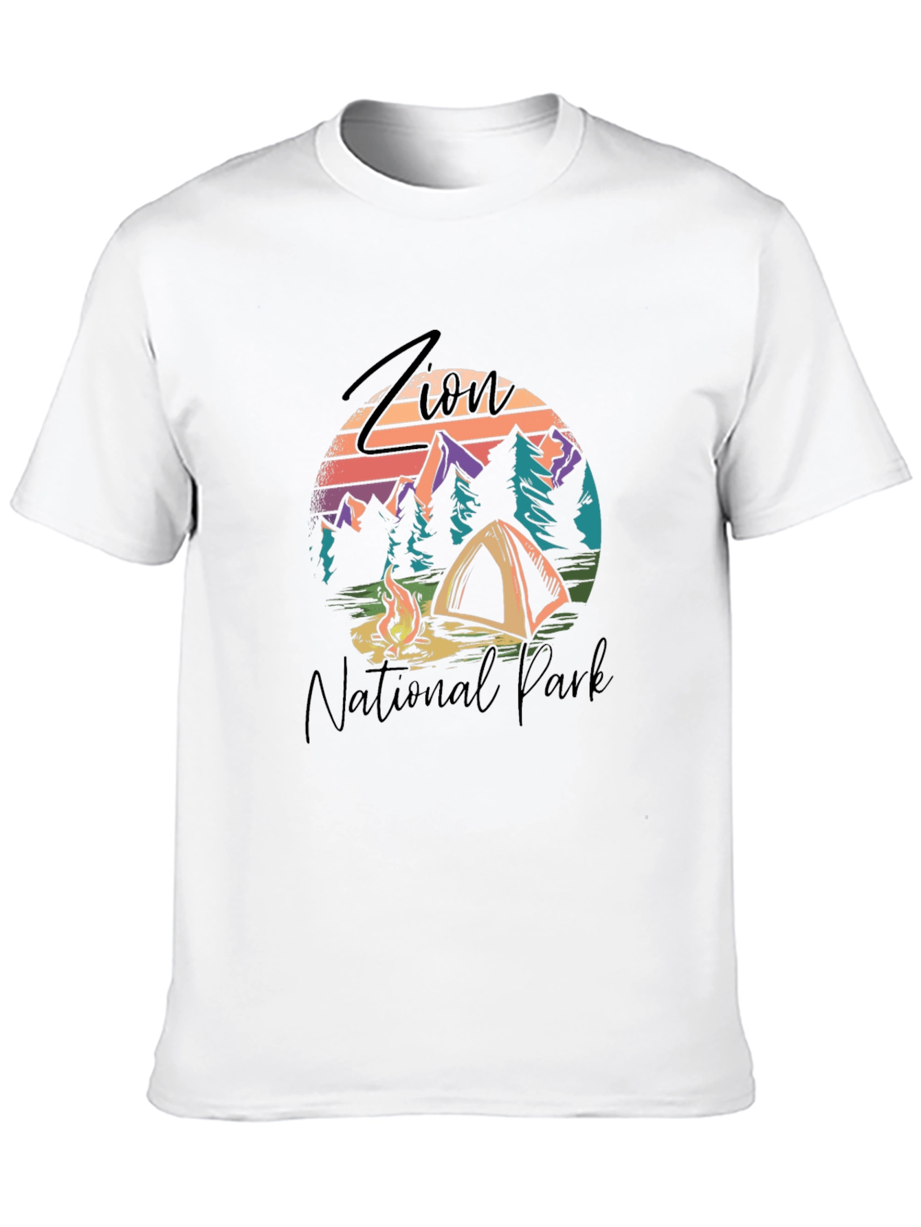 Zion National Park Camping T-Shirt