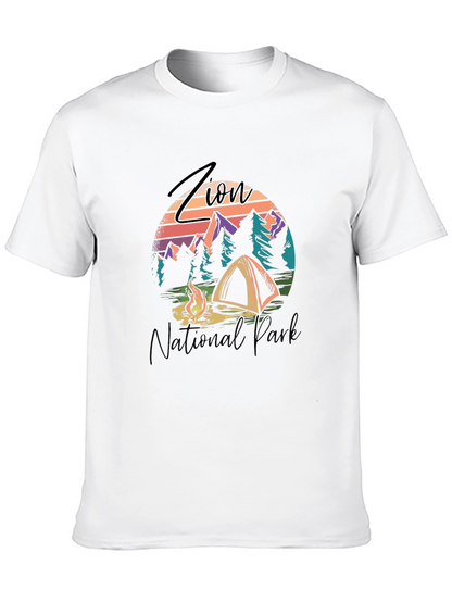 Zion National Park Camping T-Shirt
