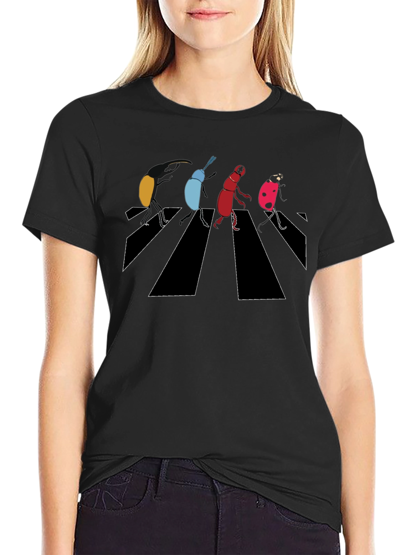 Beetle Road T-Shirt - Abbey Road Parody