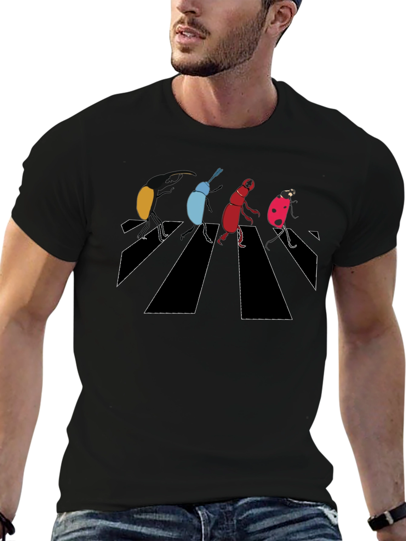 Beetle Road T-Shirt - Abbey Road Parody