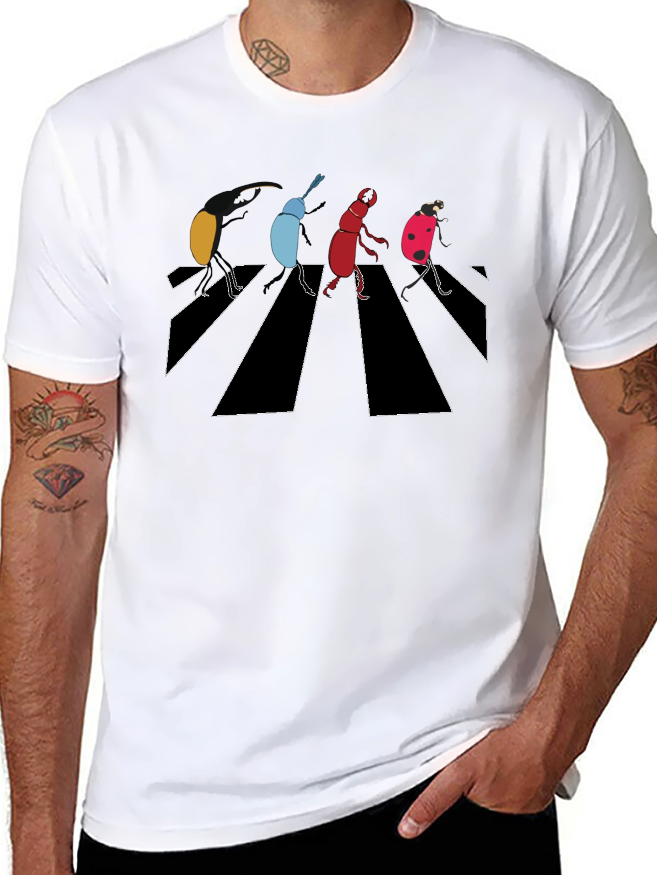 Beetle Road T-Shirt - Abbey Road Parody