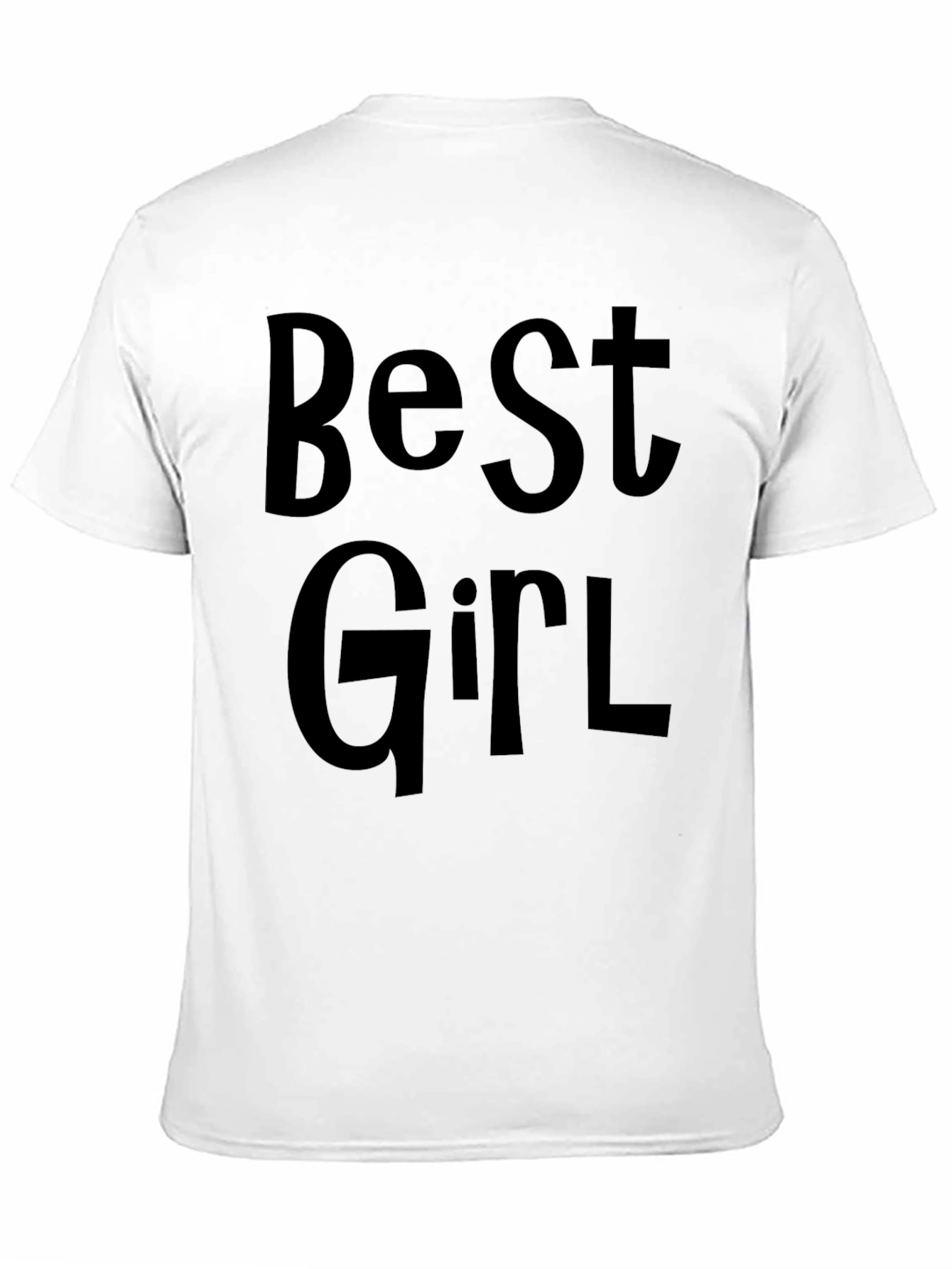 Best Girl T-Shirt - Black Graphic Tee