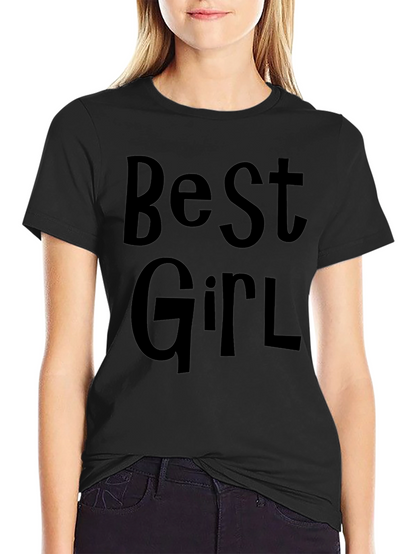 Best Girl T-Shirt - Black Graphic Tee