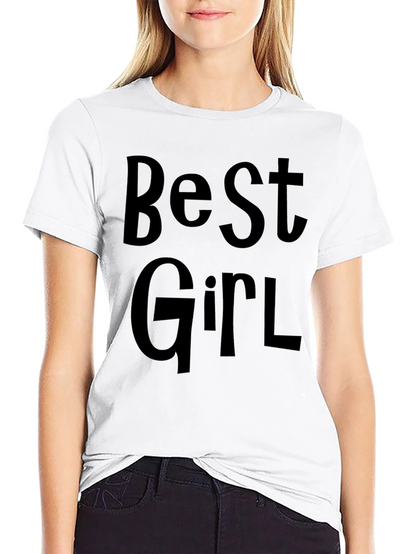 Best Girl T-Shirt - Black Graphic Tee