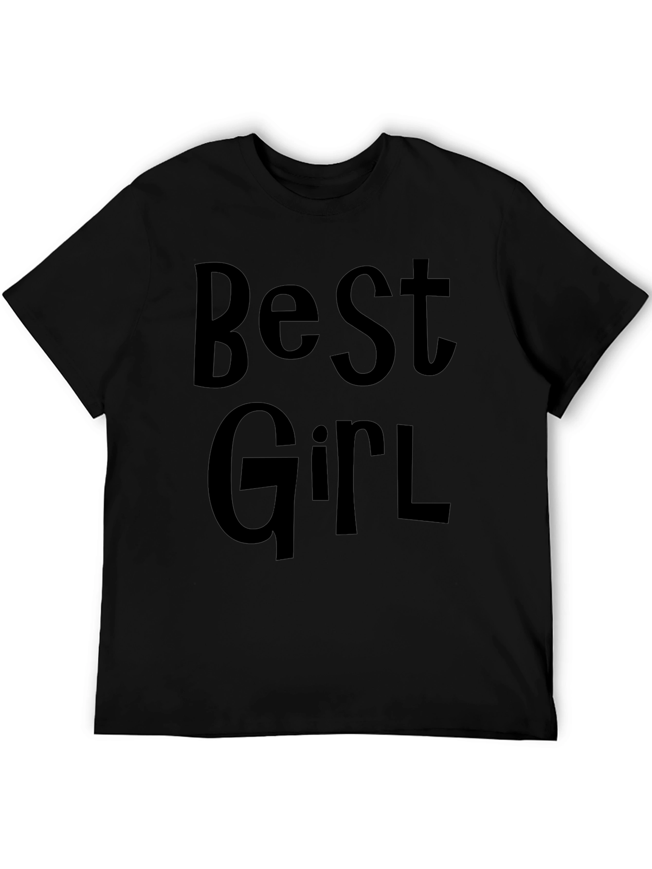 Best Girl T-Shirt - Black Graphic Tee