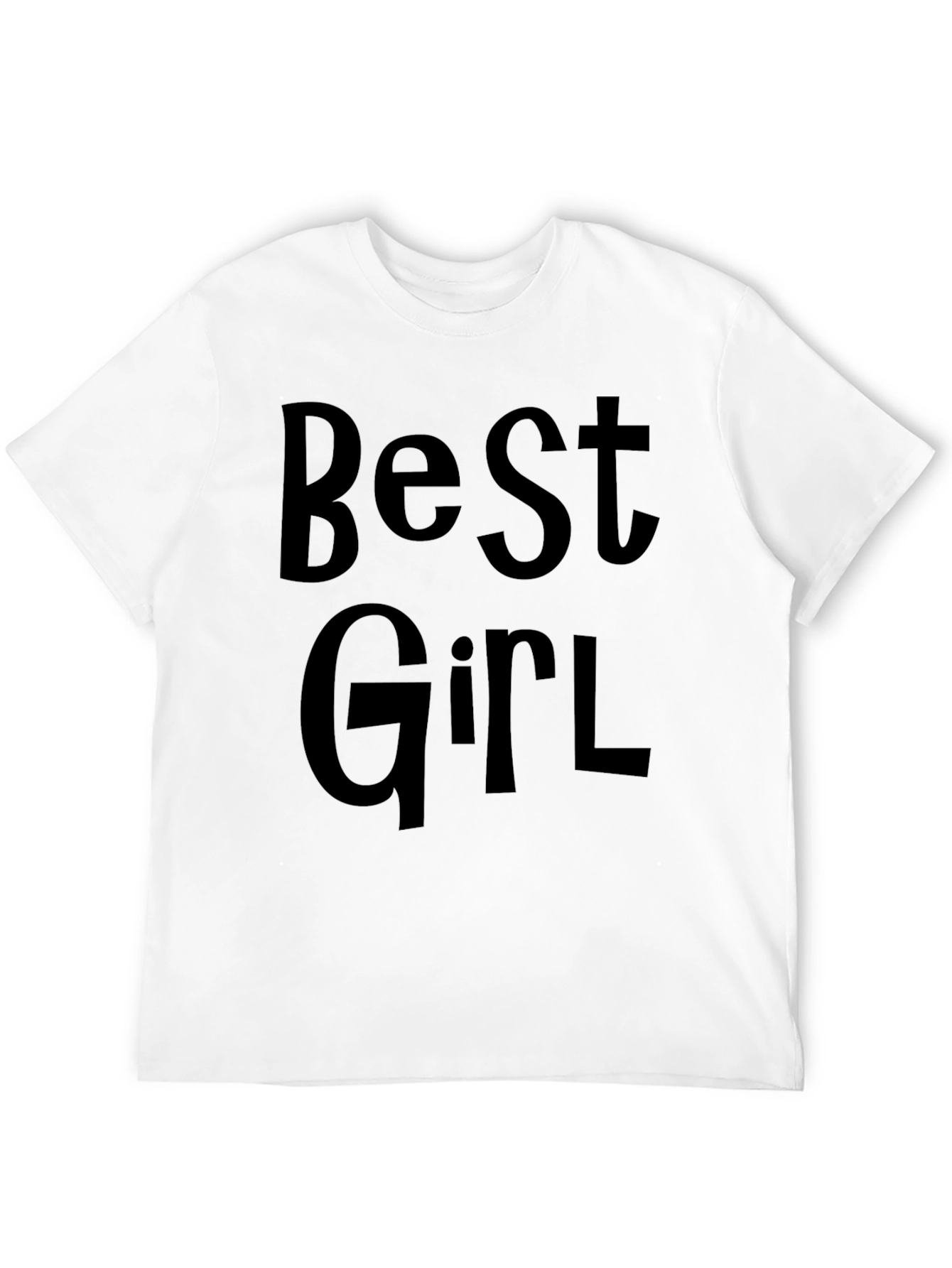Best Girl T-Shirt - Black Graphic Tee