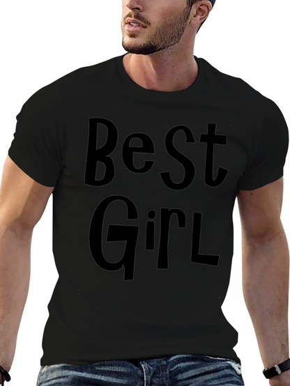 Best Girl T-Shirt - Black Graphic Tee