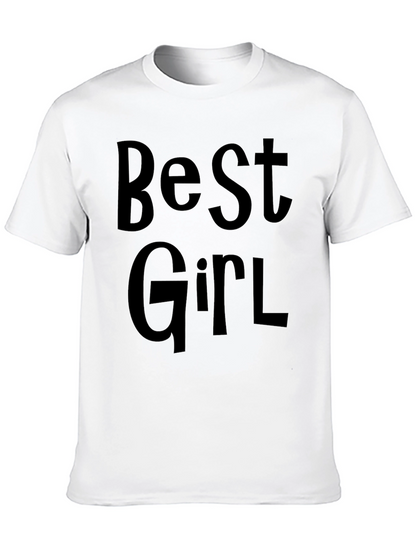 Best Girl T-Shirt - Black Graphic Tee