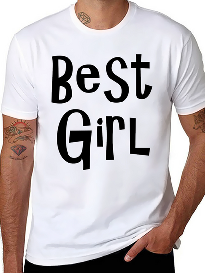 Best Girl T-Shirt - Black Graphic Tee