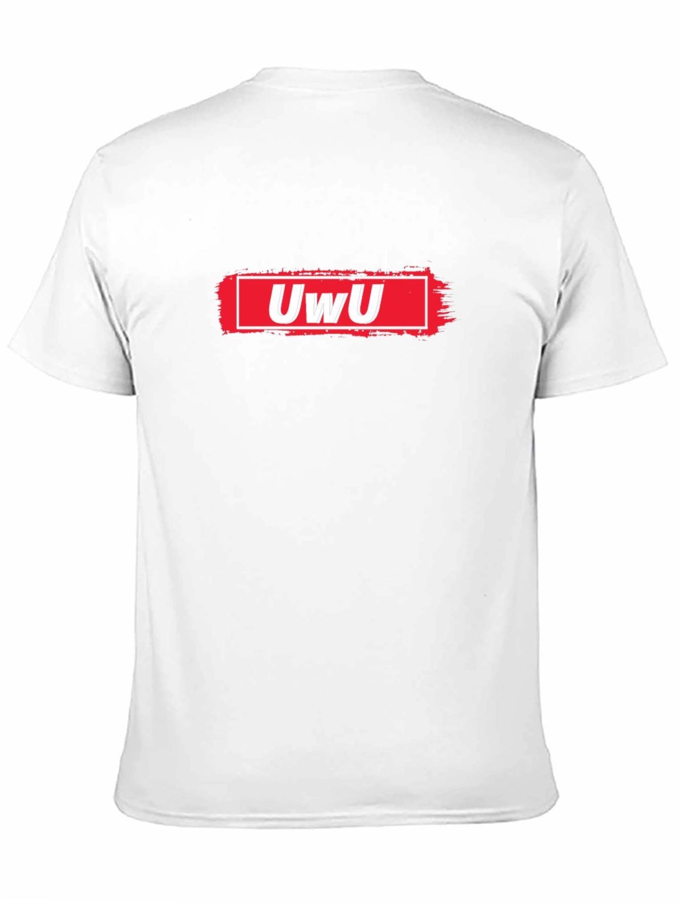 UwU Graphic Tee - Black Cotton Comfort