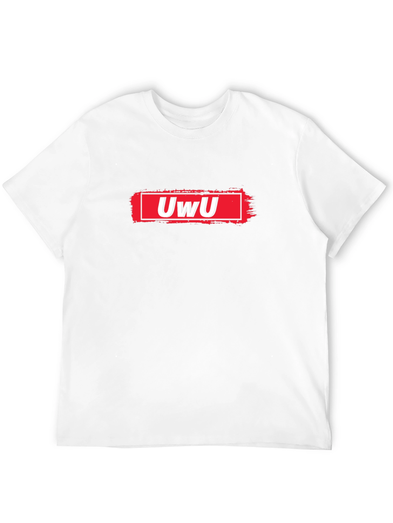 UwU Graphic Tee - Black Cotton Comfort