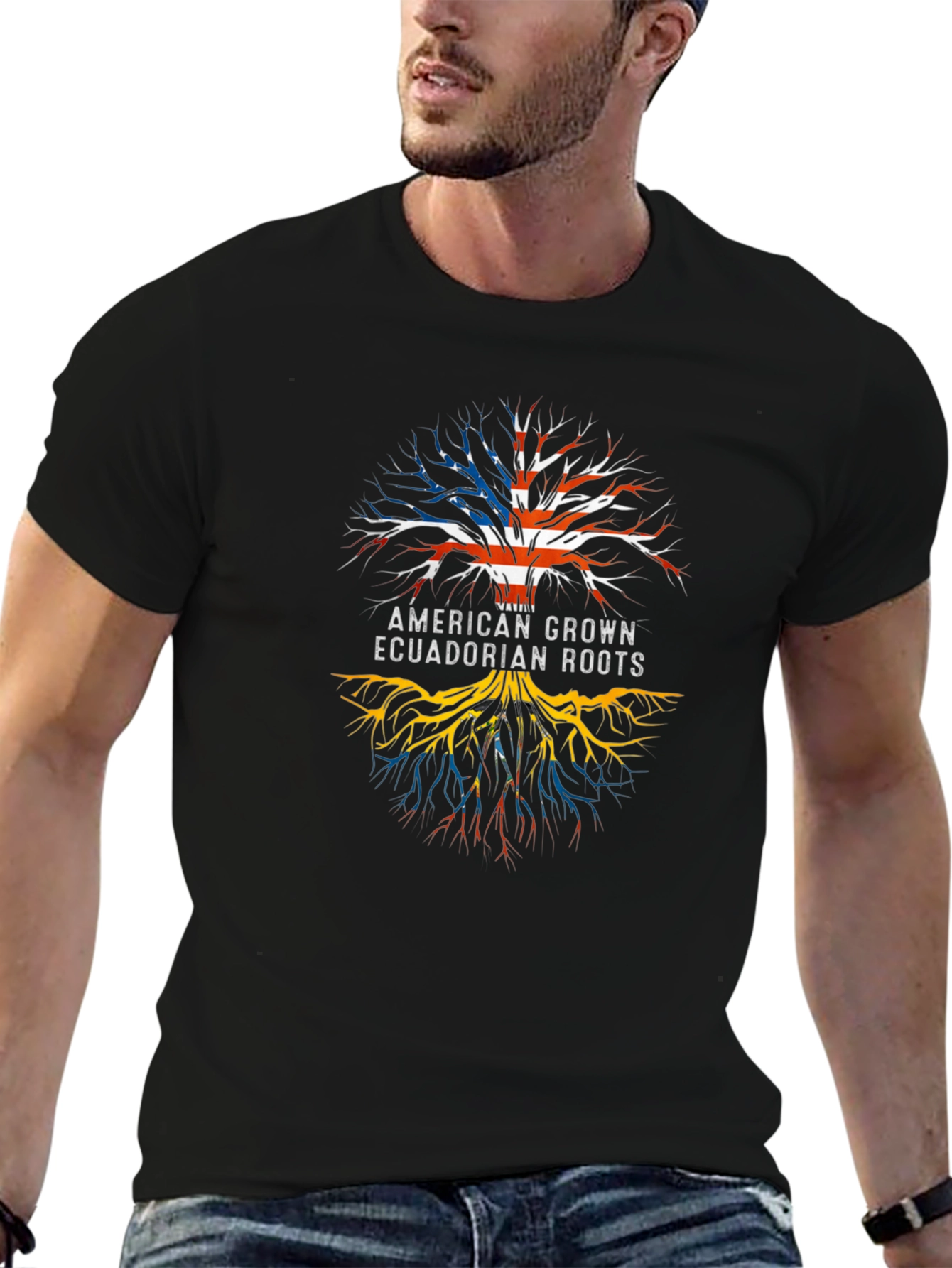 American Grown Ecuadorian Roots T-Shirt