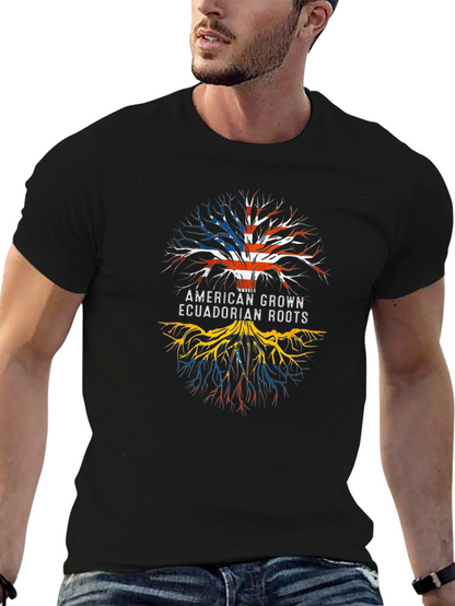 American Grown Ecuadorian Roots T-Shirt