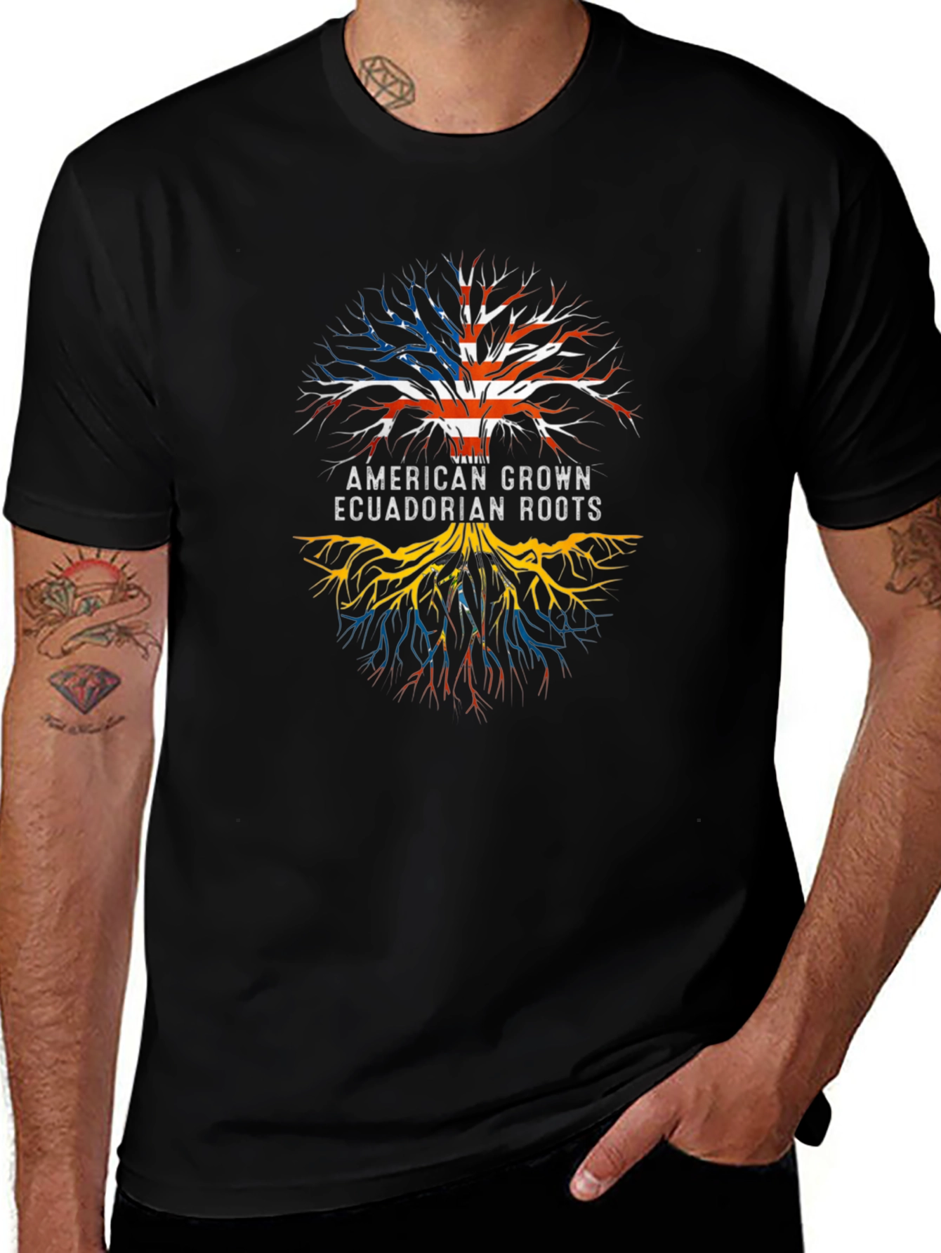 American Grown Ecuadorian Roots T-Shirt