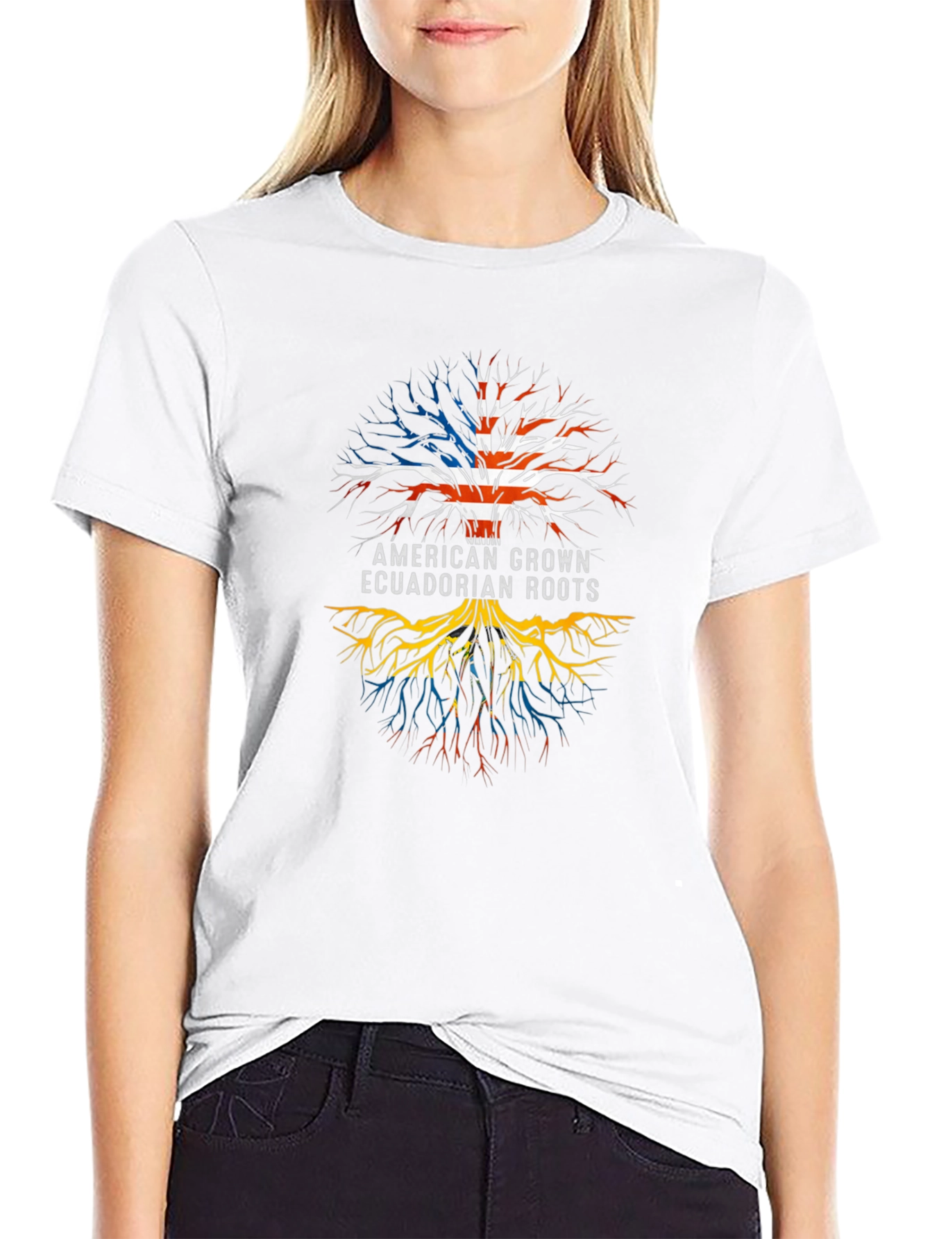 American Grown Ecuadorian Roots T-Shirt