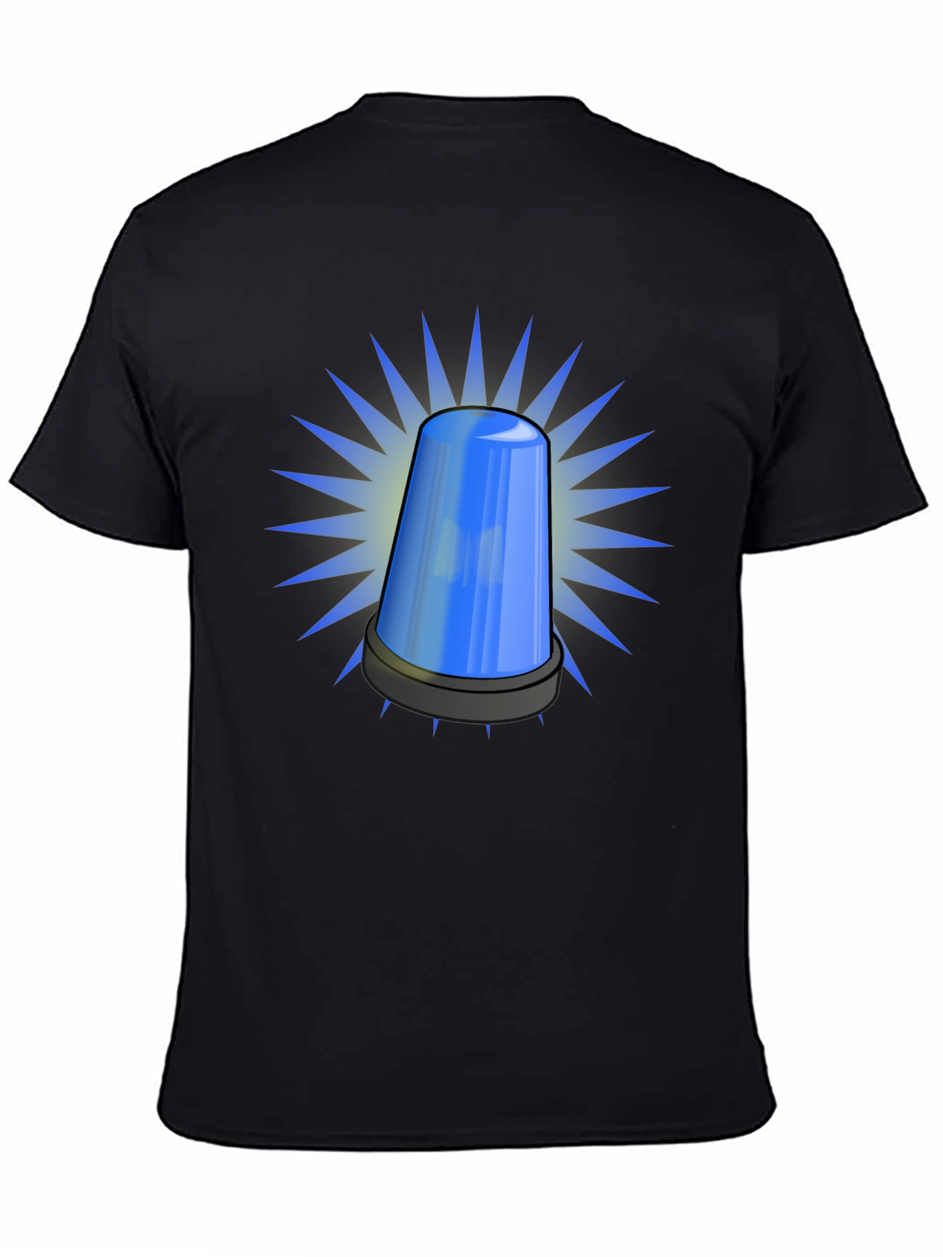 Blue Siren T-Shirt - Novelty Graphic Tee