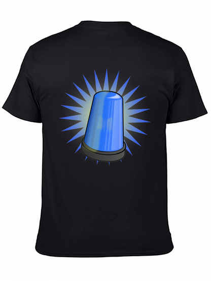 Blue Siren T-Shirt - Novelty Graphic Tee