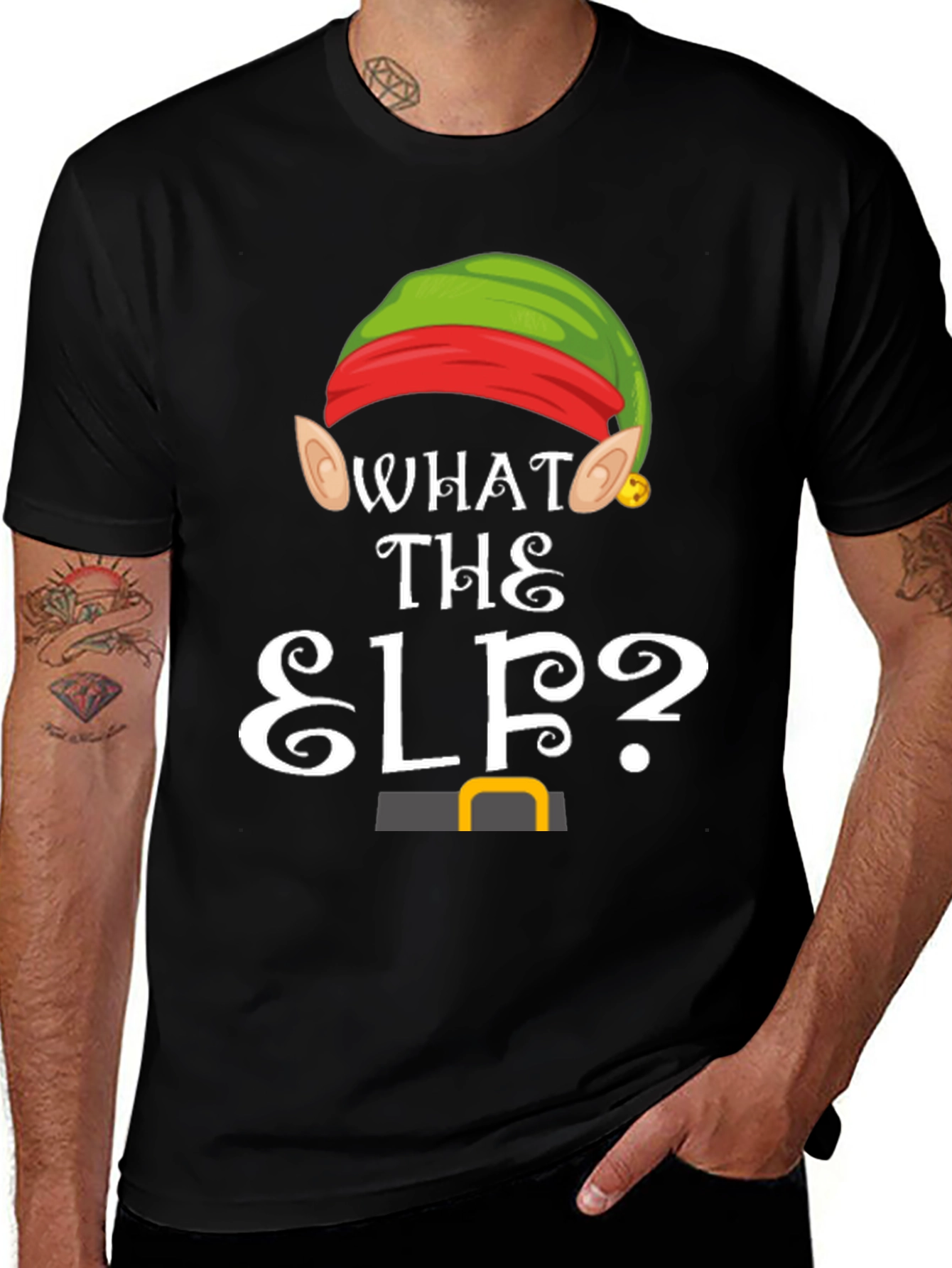 What the Elf? Christmas T-Shirt