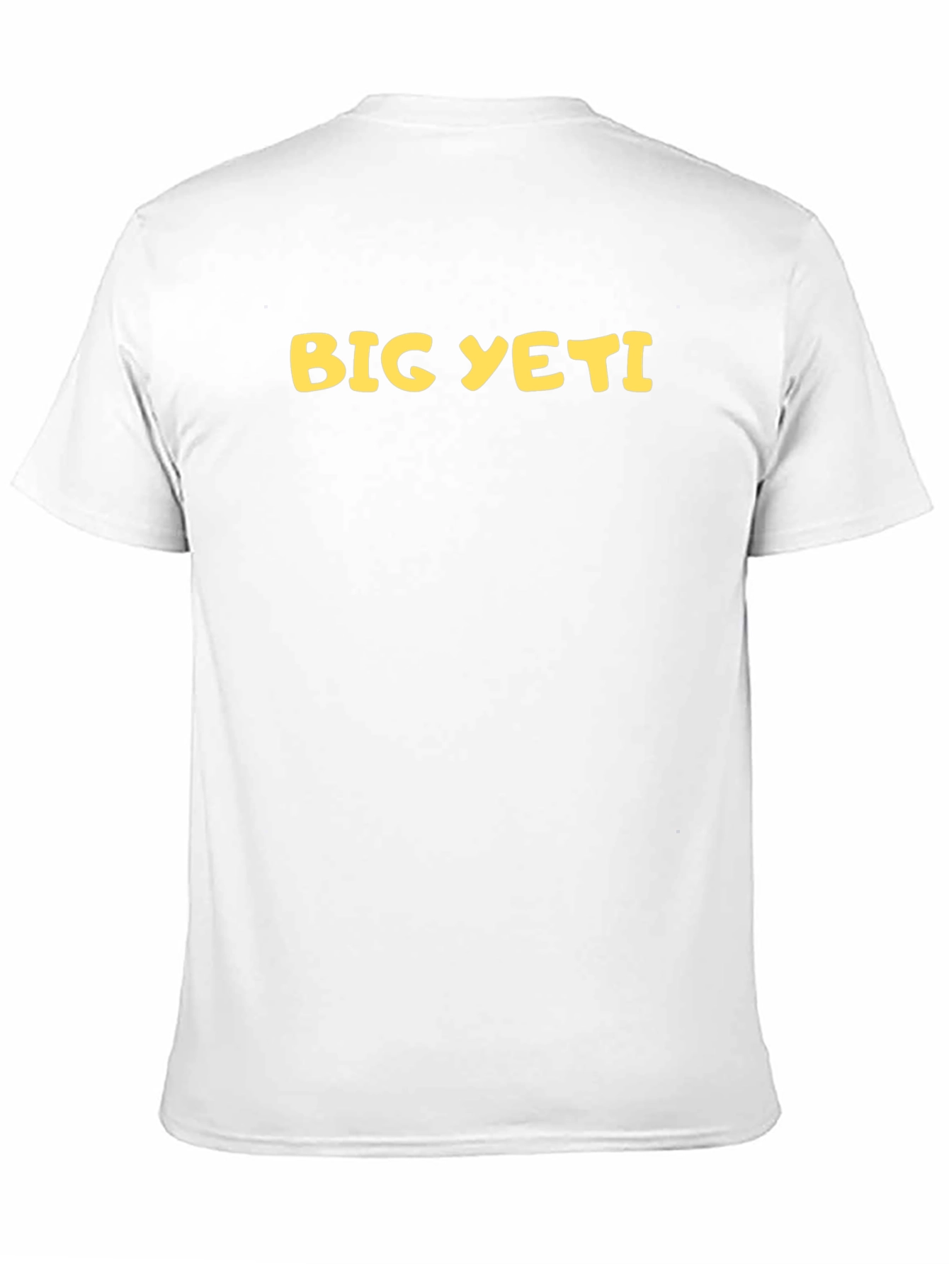 Big Yeti Graphic Tee - Black Cotton T-Shirt
