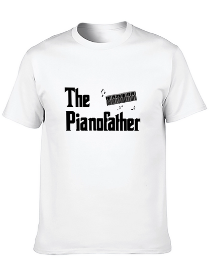 The Pianofather T-Shirt - Music Lover Tee