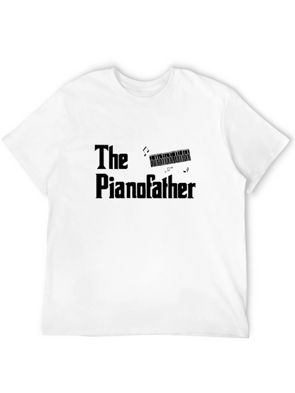 The Pianofather T-Shirt - Music Lover Tee
