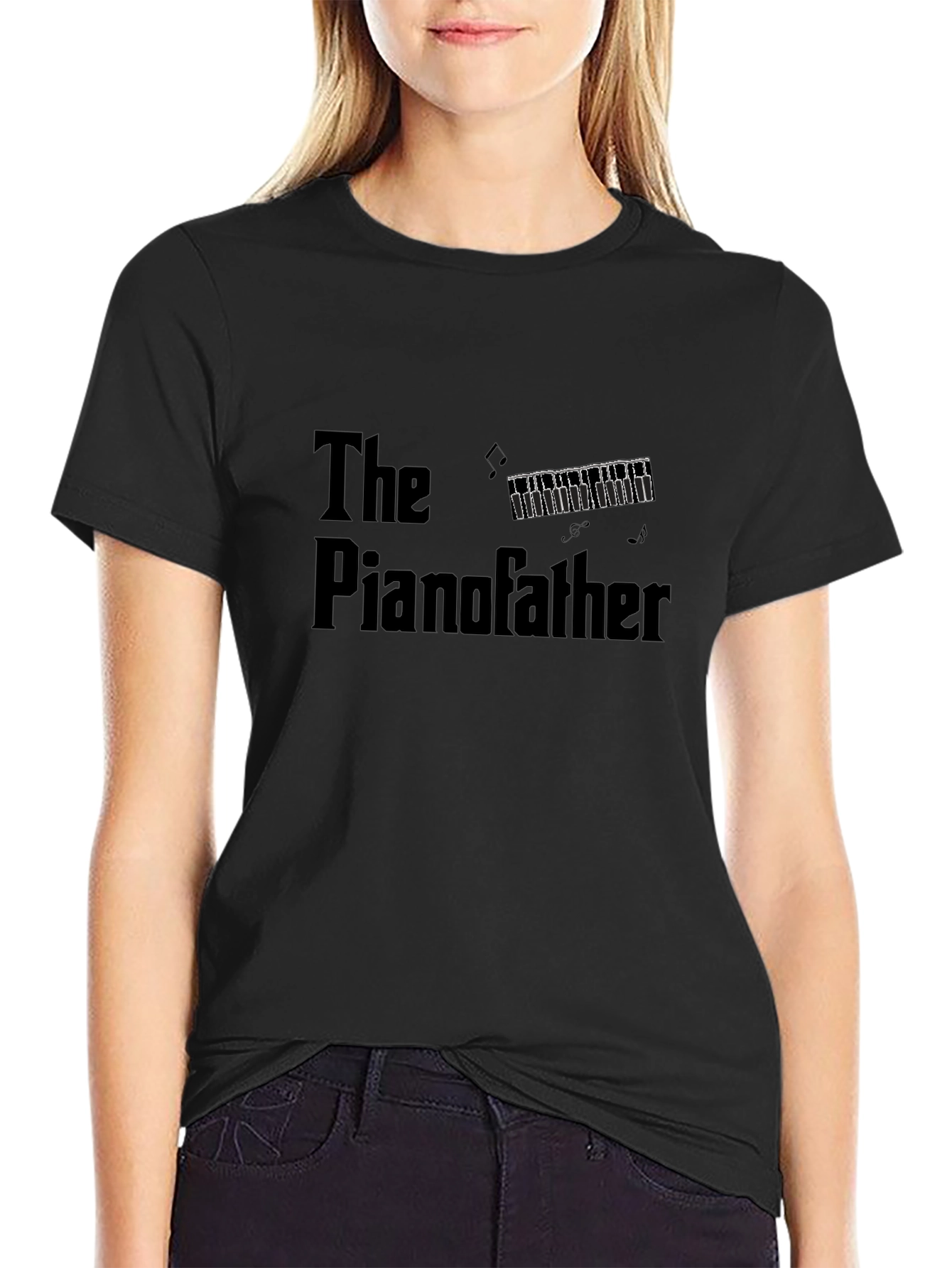 The Pianofather T-Shirt - Music Lover Tee