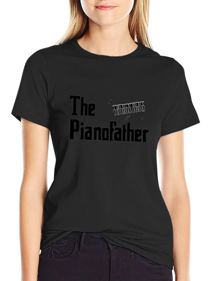 The Pianofather T-Shirt - Music Lover Tee