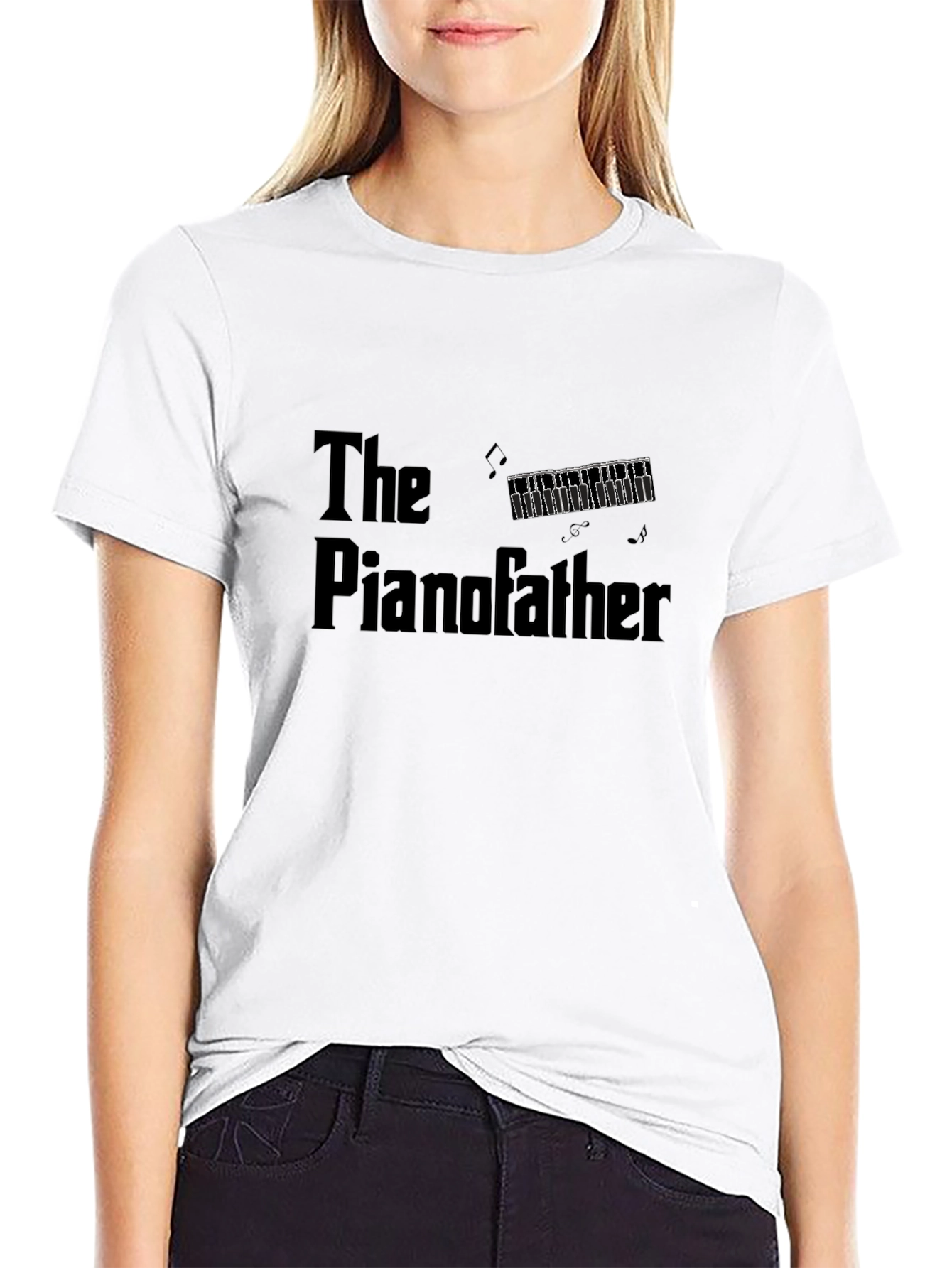The Pianofather T-Shirt - Music Lover Tee