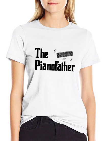 The Pianofather T-Shirt - Music Lover Tee