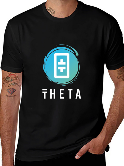 Theta Network Crypto T-Shirt Black