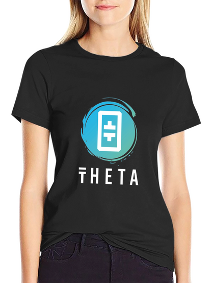 Theta Network Crypto T-Shirt Black