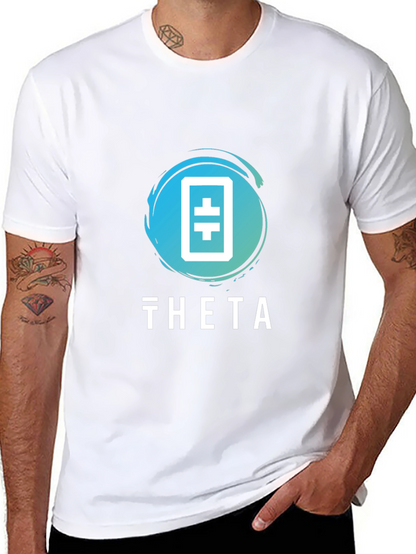 Theta Network Crypto T-Shirt Black