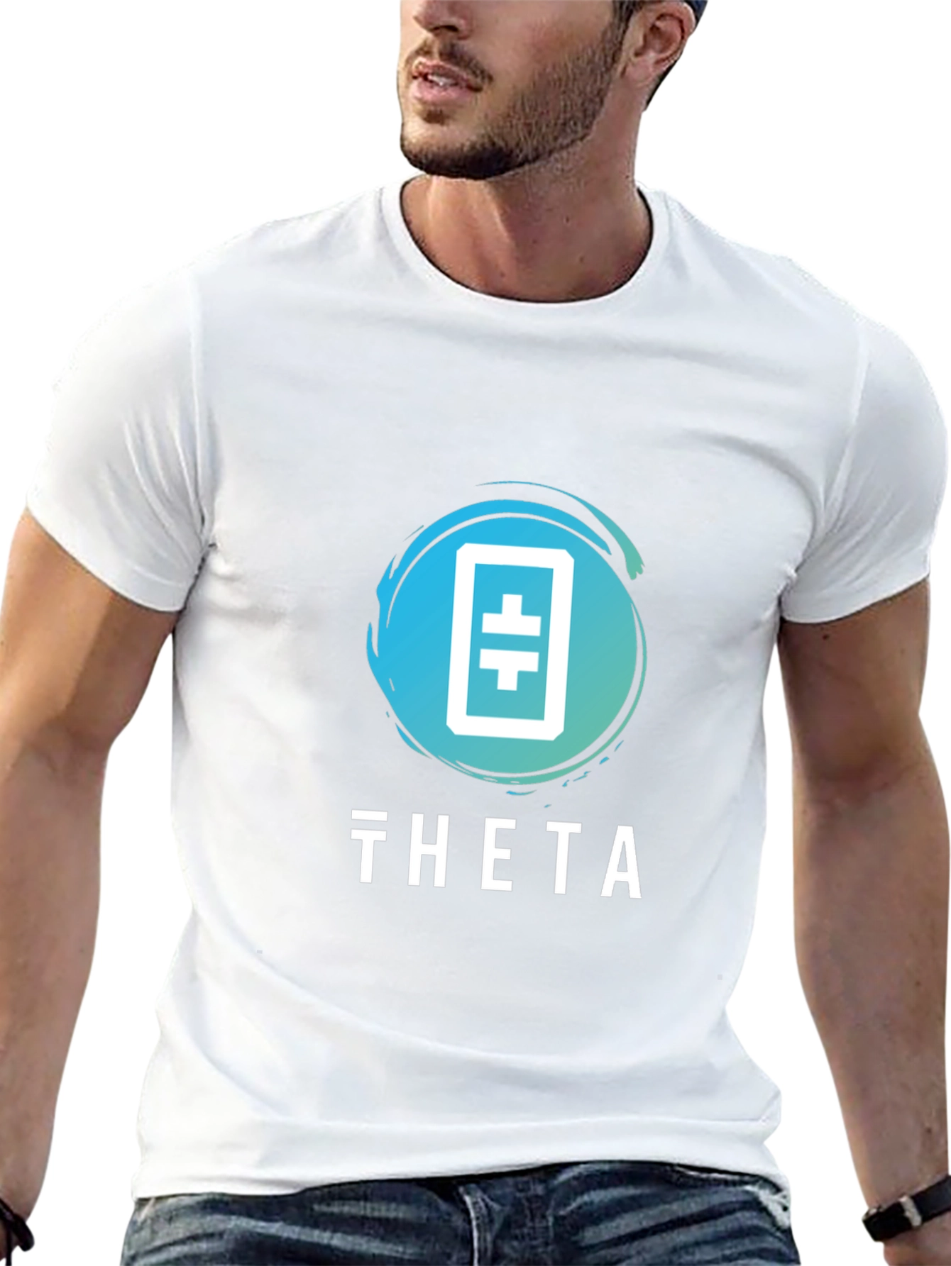 Theta Network Crypto T-Shirt Black