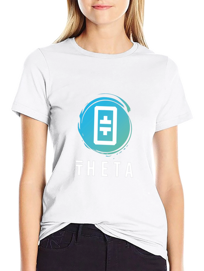 Theta Network Crypto T-Shirt Black
