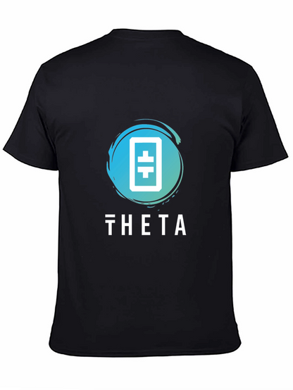 Theta Network Crypto T-Shirt Black