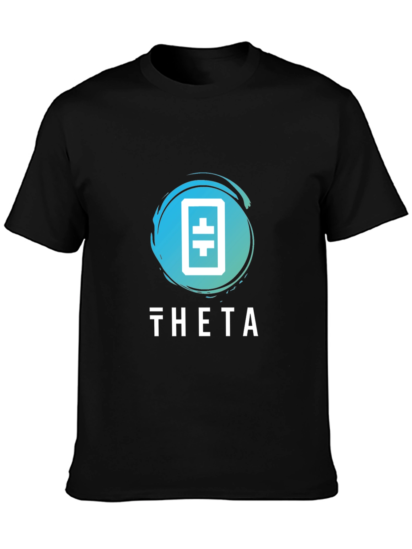 Theta Network Crypto T-Shirt Black