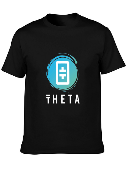 Theta Network Crypto T-Shirt Black