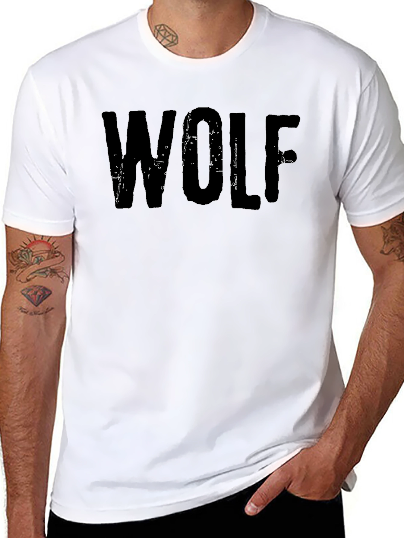 WOLF Graphic T-Shirt - Cool & Edgy Tee