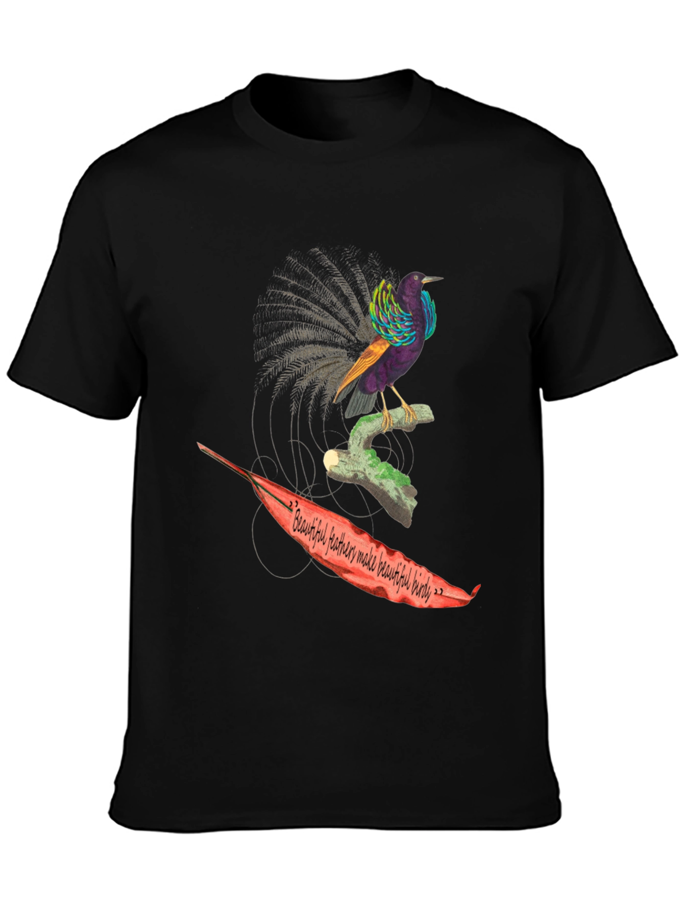Bird of Paradise Graphic Tee - Nature Inspired Design