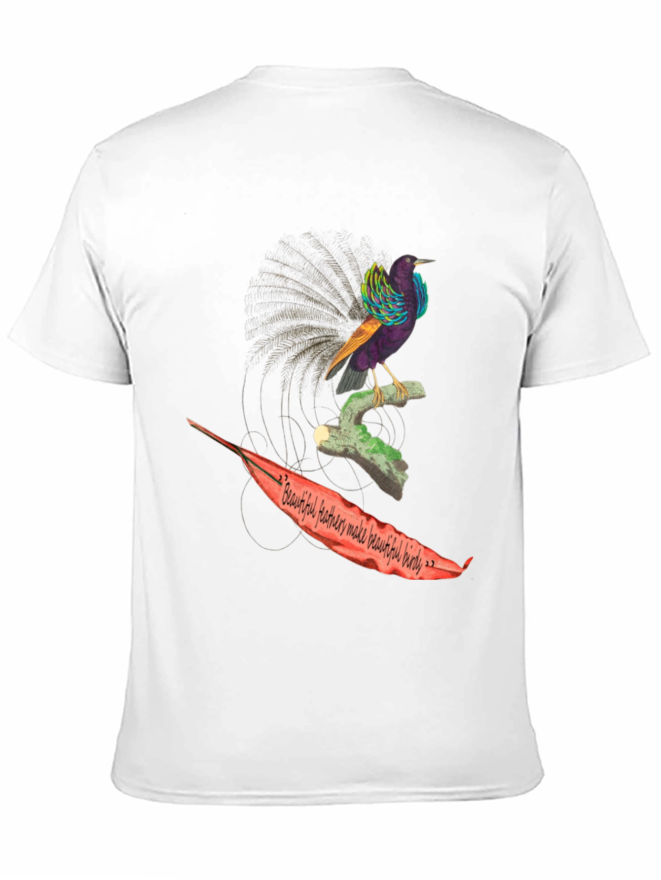 Bird of Paradise Graphic Tee - Nature Inspired Design