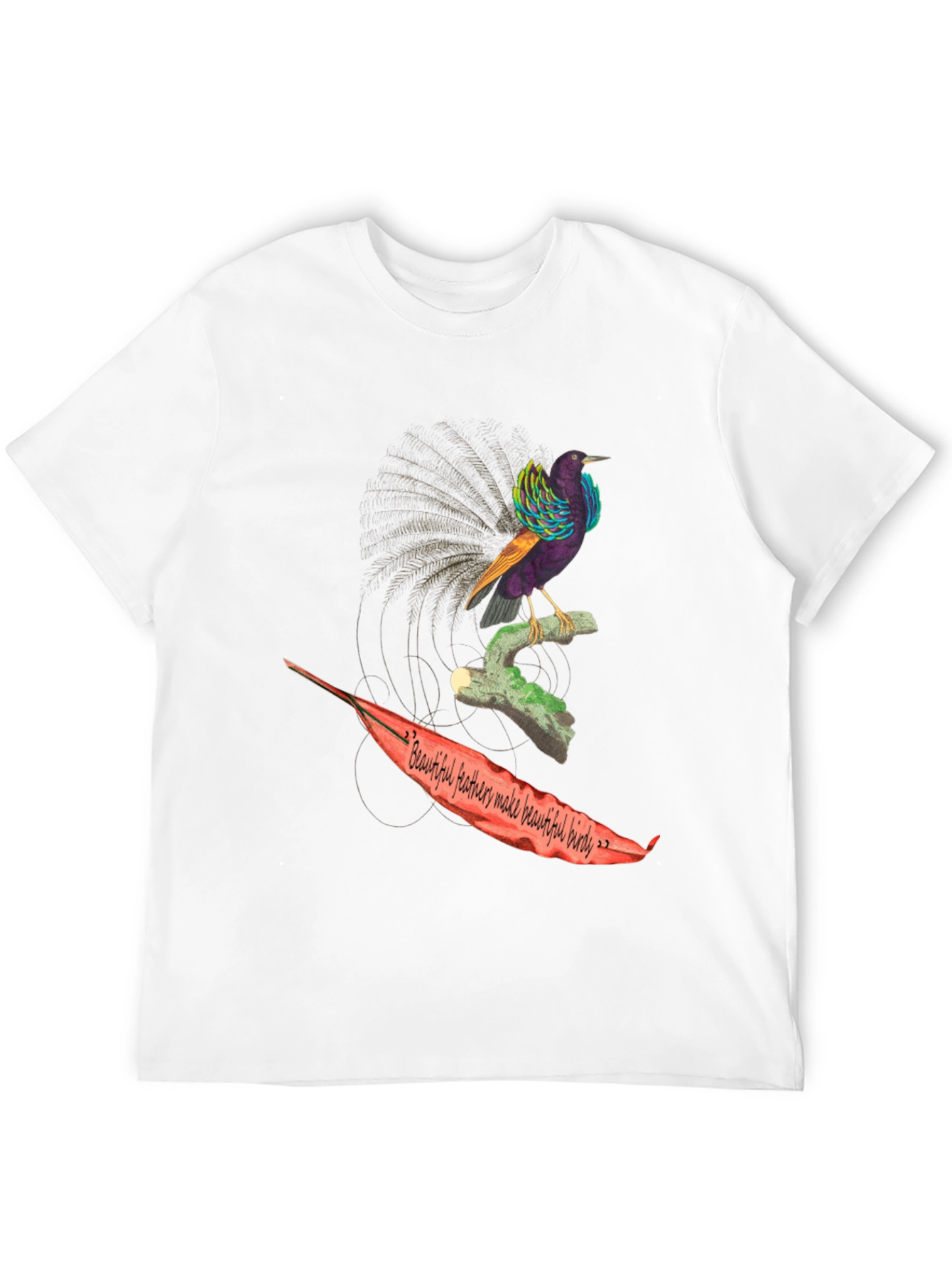 Bird of Paradise Graphic Tee - Nature Inspired Design