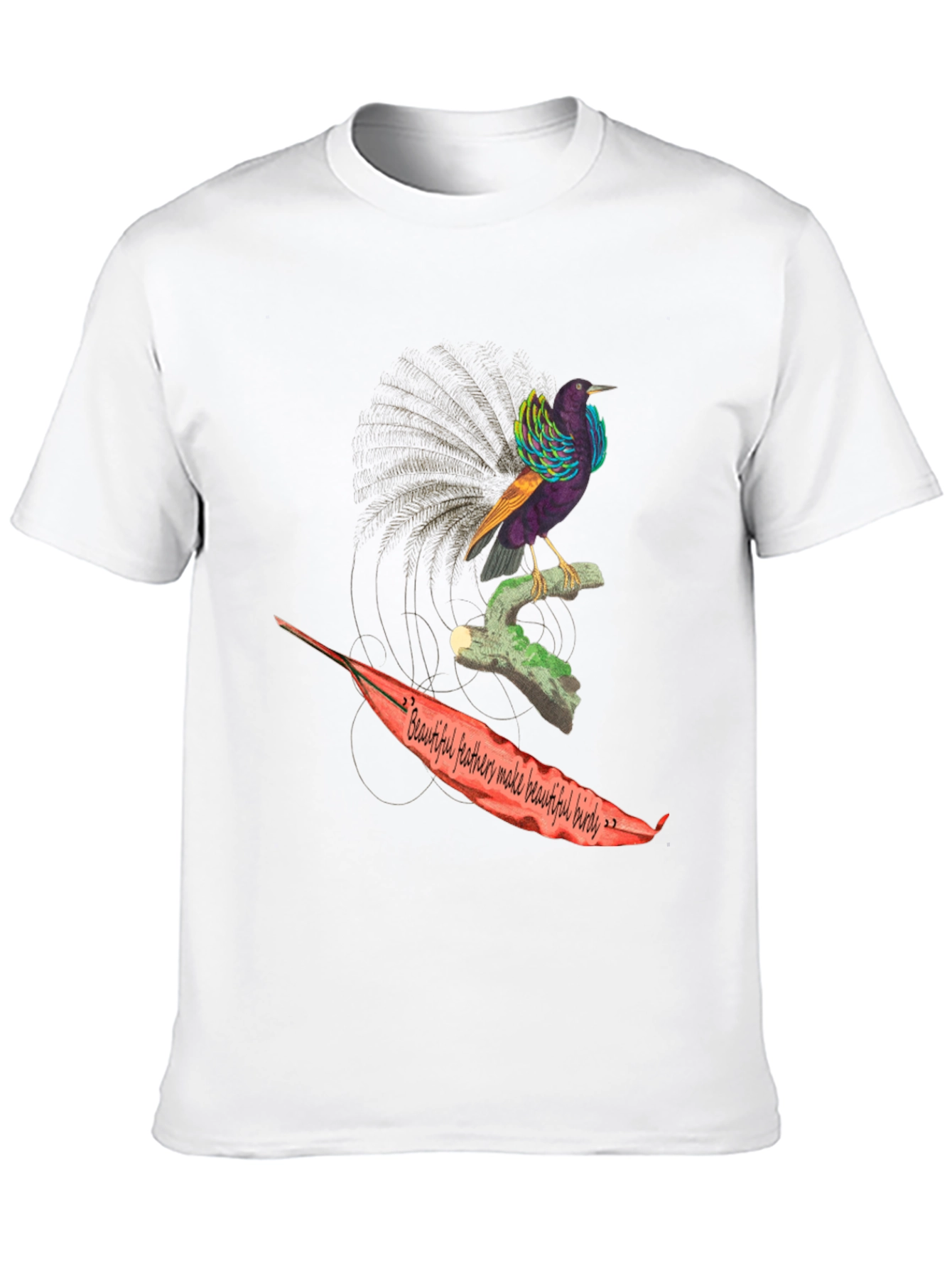 Bird of Paradise Graphic Tee - Nature Inspired Design