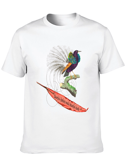 Bird of Paradise Graphic Tee - Nature Inspired Design